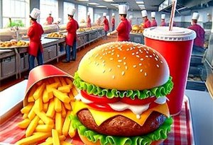 Burger Restaurant Simulator 3D
