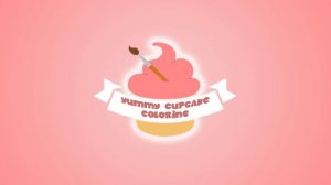 Cupcake Color Art for Children