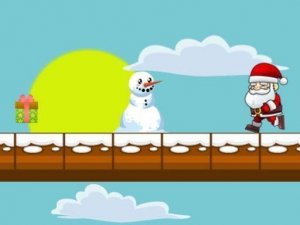 Winter Gift Dash: Snowy Arcade
