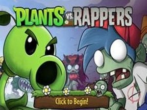 Plants vs. Rappers Rhythm Game