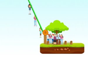Zipline People Rescue Online Puzzle Game - Puzzle Game