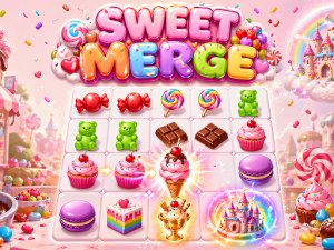 Sweet Merge Puzzle Game