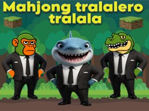 Mahjong Tralalero Tralala Online Puzzle Game