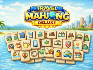 Travel Mahjong Deluxe Online Puzzle Game - Puzzle Game