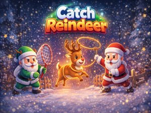Catch Reindeer Arcade Game