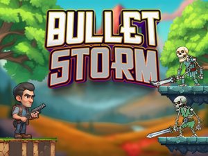 Bullet Storm: Skeleton Shooting Game Arcade Game
