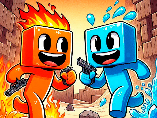 Elemental Blockman Co-op Adventure