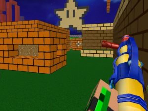 Blocky Paintball Action Game