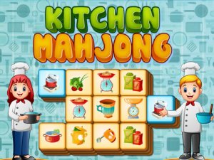 Kitchen Mahjong Online Puzzle Game