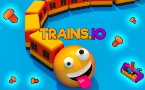 Trains.io 3D Online Game - Slithering Train Adventure