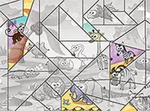Picture Tile Placement Puzzle